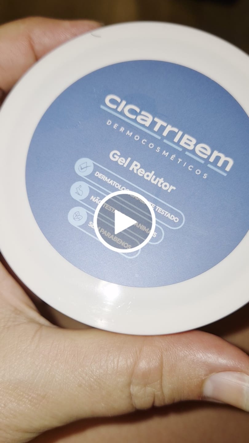 Customer video review of Gel Redutor de Medidas, Celulites e Flacidez 200g