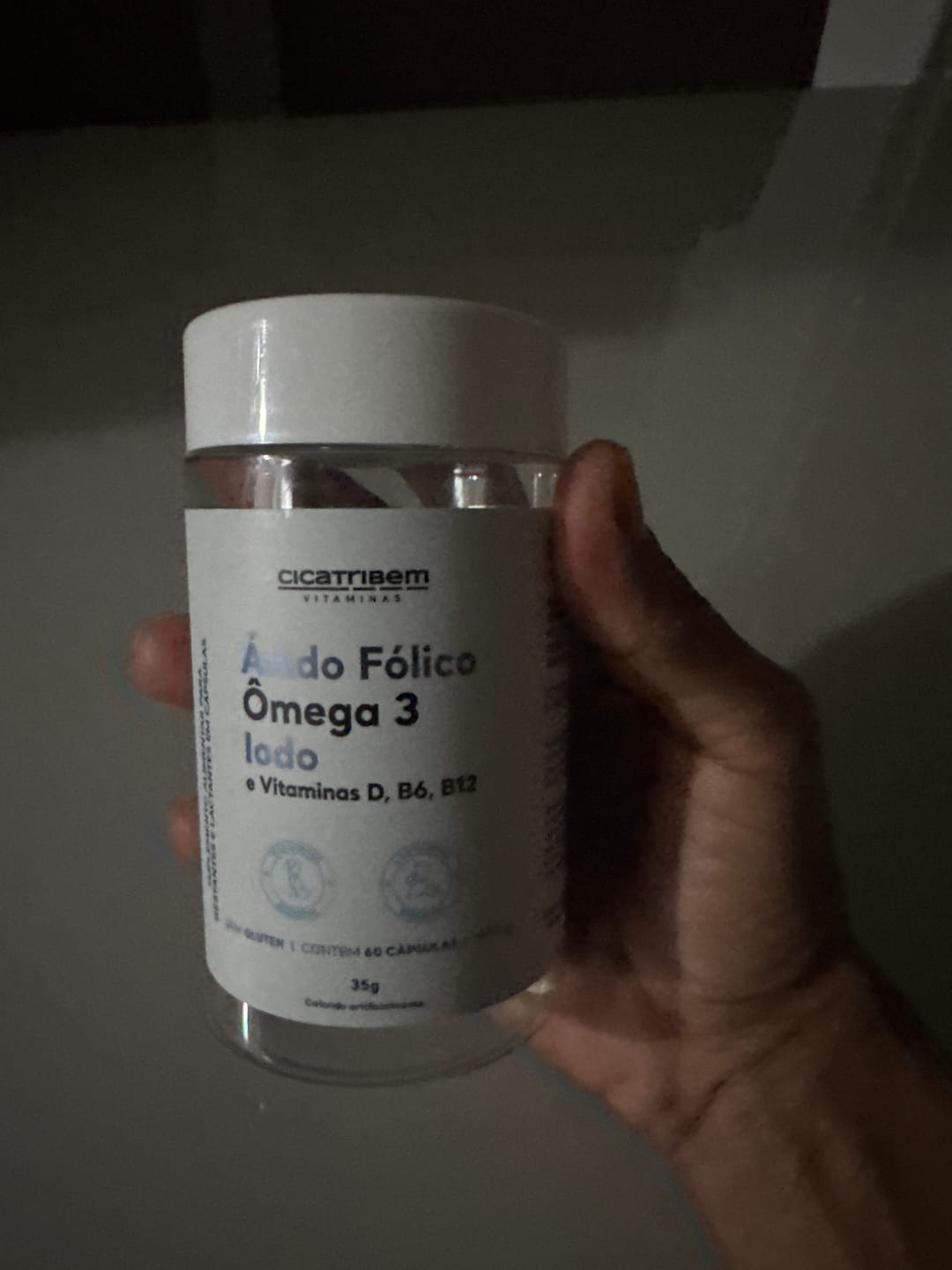 Customer photo review of Multivitamínico com Ácido Fólico