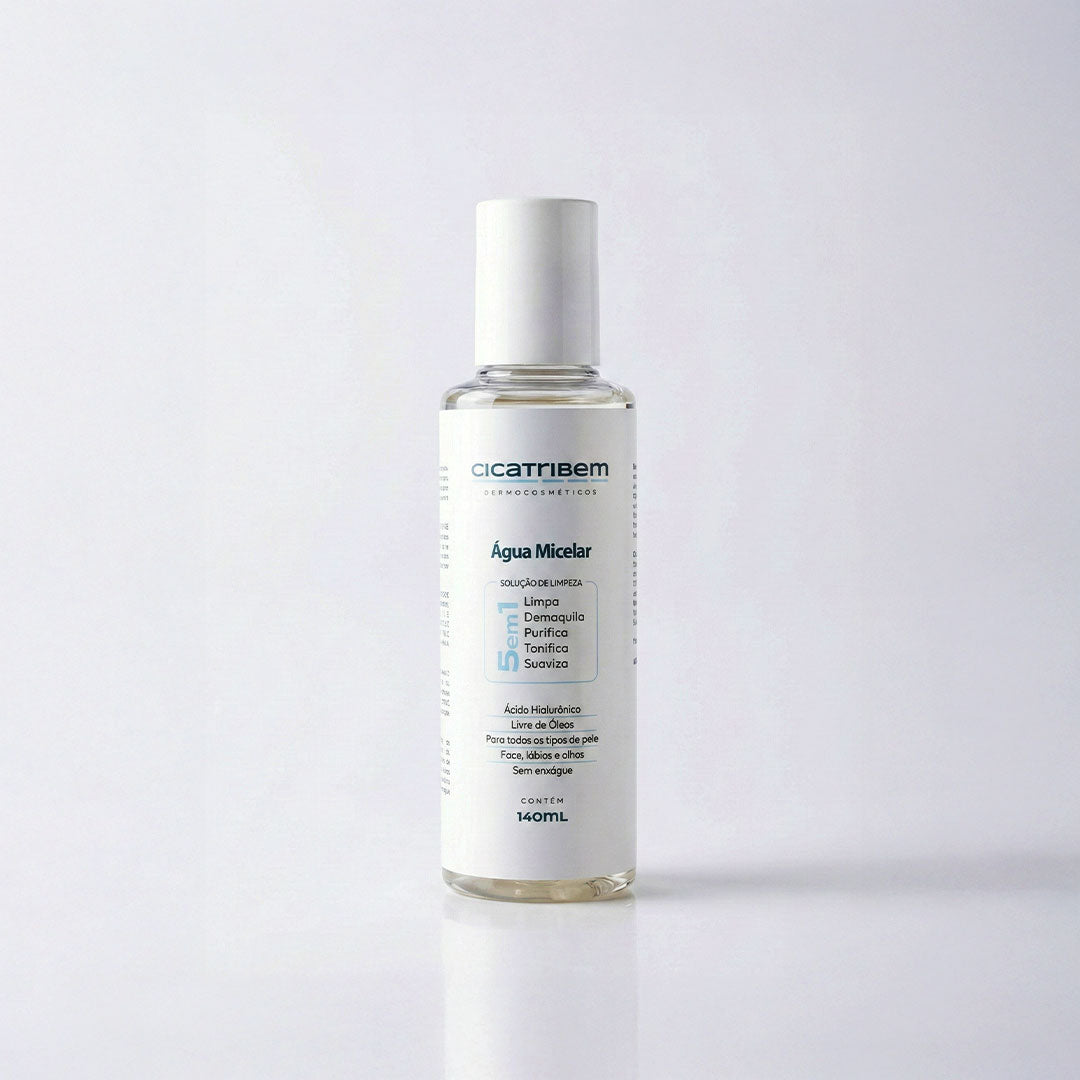 Água Micelar para Limpeza e Hidratação