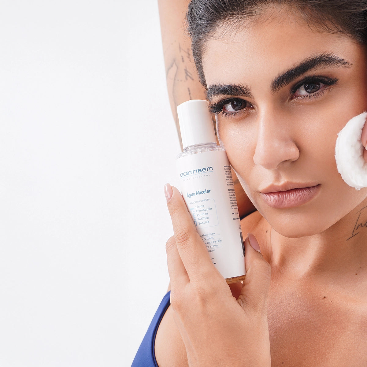 Água Micelar para Limpeza e Hidratação
